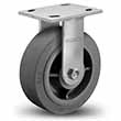 Rigid Caster - 8" x 2" TPE Wheel with Precision Bearing, 675 lb. Cap.