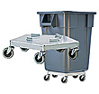 Trash Can Dolly - 18-3/4"W x 7"H x 18-3/4"L
