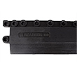 Female Edging for 24/Seven LockSafe Mat - Black - Petroleum Resistant - 3" x 36" x 5/8"