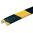 Corner Bumper Guard - 90 Degree Angle, Black & Yellow, 1" x 1" x 164', Self-Adhesive