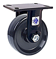 75 Series Rigid Caster - 10" x 3" Solid Urethane Wheel - 3,000 lb. Cap.
