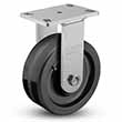 Rigid Caster - 8" x 3" Phenolic Wheel, 2500 lb. Cap.