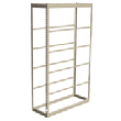 Low Profile Rivet Shelving, 36"w x 12"d x 84"h, 350Lbs. Cap., 6 Shelves - Starter