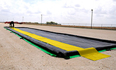 Containment Berm Economy Track Belts:  Set of (2), 30"  x 60', Reinforced, 36 mil