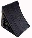 Laminated Rubber Wheel Chock 8"W x 8"H x 8"L