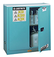Metal Corrosives Cabinet  - 44 x 43 x 18 - 2 door, manual w/ Sure-Grip Handle, 30-gal.