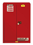 Paint & Ink Combustibles Cabinet - 65 x 43 x 18 - 2 door, self-close w/ Sure-Grip Handle, 60-gal.