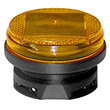 LED Safety Light for Outdoor Stanchion - Solar Powered, 100 Lux