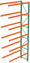 Seismic Pallet Rack - 42"D x 240"H x 108"W Adder, 4 Beam Levels, 7320 lb. Cap./Level