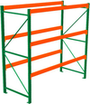 Pallet Rack Starter - 96w x 48d x 96h, 3 Beam Levels - 5080 Cap. Beams