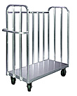 Aluminum Open Cage Truck - 56-1/4"W x 58"H x 22"D