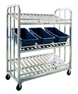 Aluminum Picking Cart - 3 Tier, 59"W x 67-1/2"H x 26"D