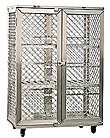 Aluminum Security Cage - 49"W x 71"H x 26-3/4"D