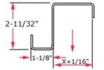 Custom Hanger for Step & Box Beams - 9"W