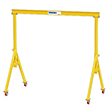 Steel Gantry Crane - 1 Ton Cap., 33' 8" Clear Span, 10' Under Beam Ht., A-Series