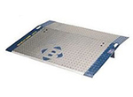 Model A aluminum dockplate 48" w x 36" d - 3,650 lb. capacity