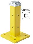12" Universal Post with Cap, Single High