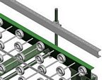 Adjustable Channel Guard Rail-Both Sides - for 1 In. flange - 10 ft. L.