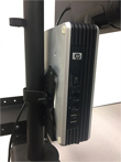 Thin Client PC Holder - 11 lb. Capacity (Monitor Holder Required)