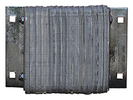 Laminated Rubber Dock Bumper - 10"H x 14"L x 4-1/2"D