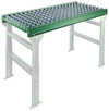 Ball Transfer Table 42" OAW, 5' long, 4" Centers, 3.5" Frame