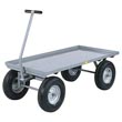 5th Wheel Wagon - 24" x 48" Retaining Lip Deck, 16" Pneumatic Wheels, 3000 lb. Cap.