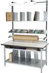 Packaging Bench, Plastic Laminate, 72"L X 30"W