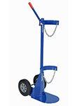 Cylinder Dolly - Hard Rubber Wheels
