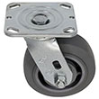 D Series Swivel Caster - 5" x 2" Performance TPR Wheel - 375 lb. Cap.
