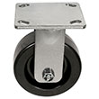 F Series Rigid Caster - 5" x 2" Phenolic Wheel - 1,000 lb. Cap.