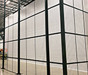 DEA Evidence Storage Cage - 10'-2"H x 10'L x 10'W, 4 walls w/ Ceiling