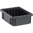 Conductive Dividable Grid Containers, 10-7/8" x 8-1/4" x 3-1/2" - Carton of 20