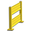 5ft. W x 42 in. H Steel Guard Rail - Double High Starter