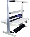 Technical Workstation, 60" x 30", Double Side, ESD Laminate Top - Starter