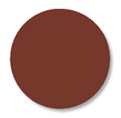 Floor Tape - Dot, Brown, 3 1/2-in. Dia., Box of 102