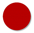 Floor Tape - Dot, Red, 3 1/2-in. Dia., Box of 102