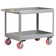 Deep Shelf Service Cart - 24"W x 48"L x 3"D Shelf, 3600 lb. Cap.
