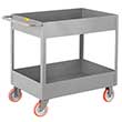 Deep Shelf Service Cart - 18"W x 30"L x 6"D Shelf, 1200 lb. Cap.