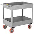 Deep Shelf Service Cart - 18"W x 30"L x 6"D Shelf, 3600 lb. Cap.