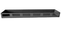 Steel Trays for Louvered Panels - 17-1/4"W x 3-3/4"H