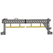 OSHA Compliant Mid-Rail for Folding Rail Dock Safety Gate