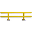 Pipe Guard Rail - Standard Double High - 27"H x 6' L