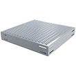 Modular Platform - 36"L x 36"W x 6"H, Stamped Self-Draining Tread