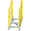 Modular Stairs - 3 Step, 32"W x 27"D, Stacking Base