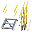 Modular Stairs - 3 Step, 32"W x 27"D, Stacking Extension