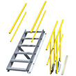 Modular Stairs - 6 Step, 32"W x 54"D, Stacking Extension