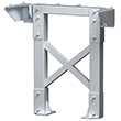 Modular Tower Support - 4 Step, 26"W x 4"D, Stacking Base