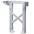 Modular Tower Support - 5 Step, 26"W x 4"D, Stacking Base