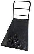 Steel Tread Plate Platform Truck - 27"W x 54"L, 2000 lb. Capacity