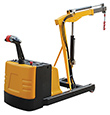 Electric Powered Counterbalance Floor Crane - 1,500 lb. Cap.